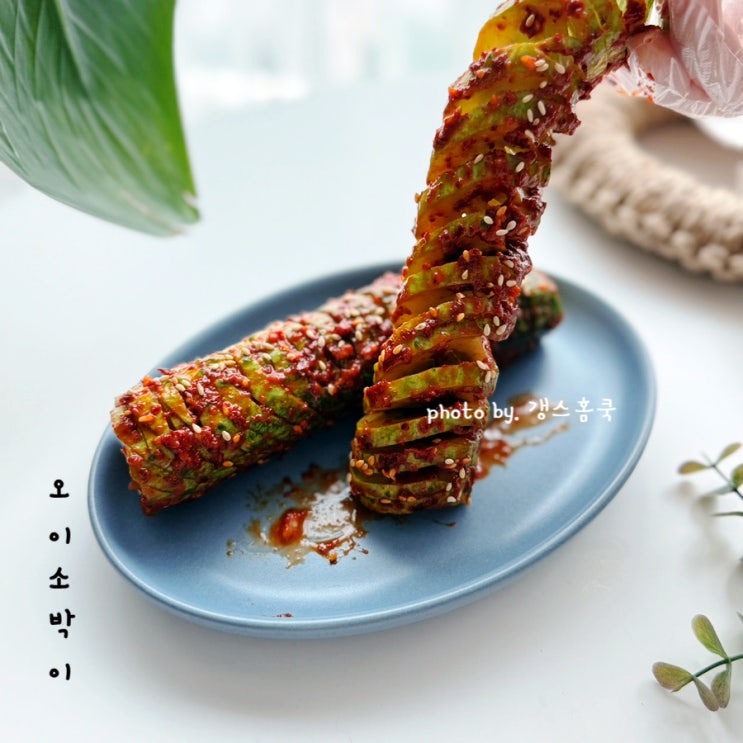 <b>편스토랑</b> <b>김재중</b> 꽈배기 오이소박이 레시피 아삭한 오이소박이... 