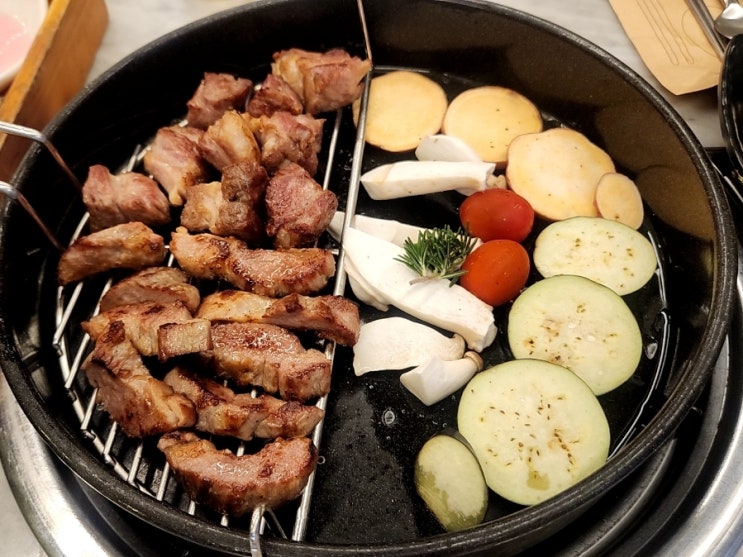  위례 맛집 갑돼지W 부드러운 목살이 맛있었던 곳