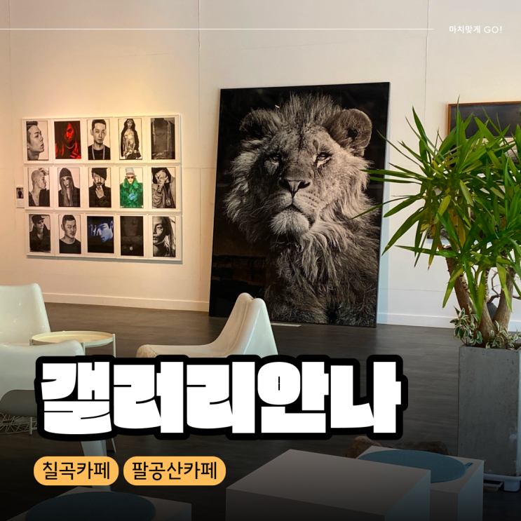  [경북/칠곡] 사자 그림이 멋있는 칠곡카페 갤러리안나