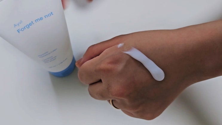  저자극 수분크림 수부지 정착템 에이율 물망초 수분크림