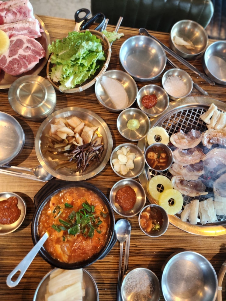  [제주도/함덕] 제주 흑돼지 잘하는 함덕맛집! 소문난 '흑본오겹'