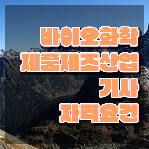  바이오화학제품제조산업기사 공부 바이오화학제품제조산업기사 응시조건 인강으로 단기간에 끝낸 노하우