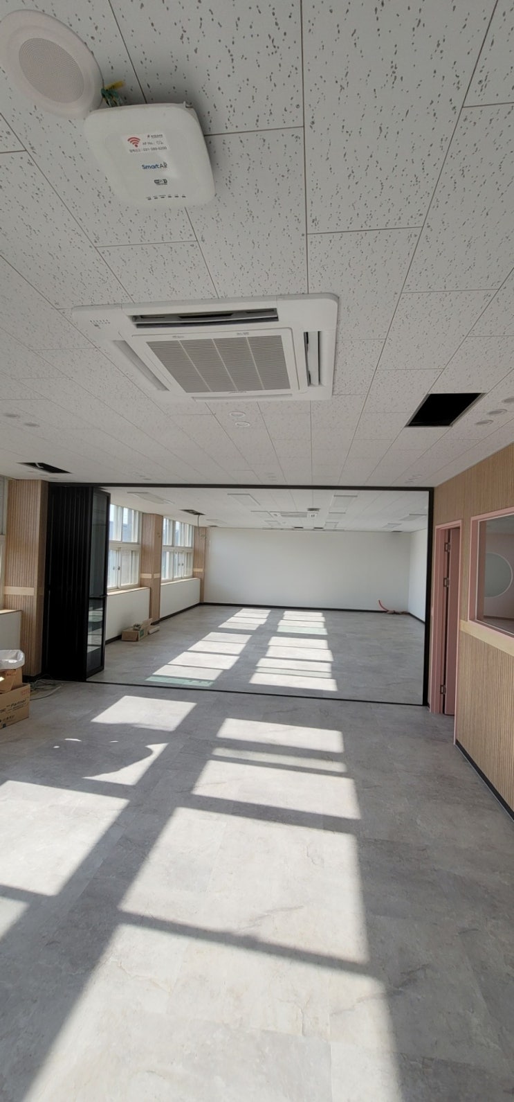  서울 학교 인테리어/ 학교 도서관 시스템 에어컨 도색 ,청소