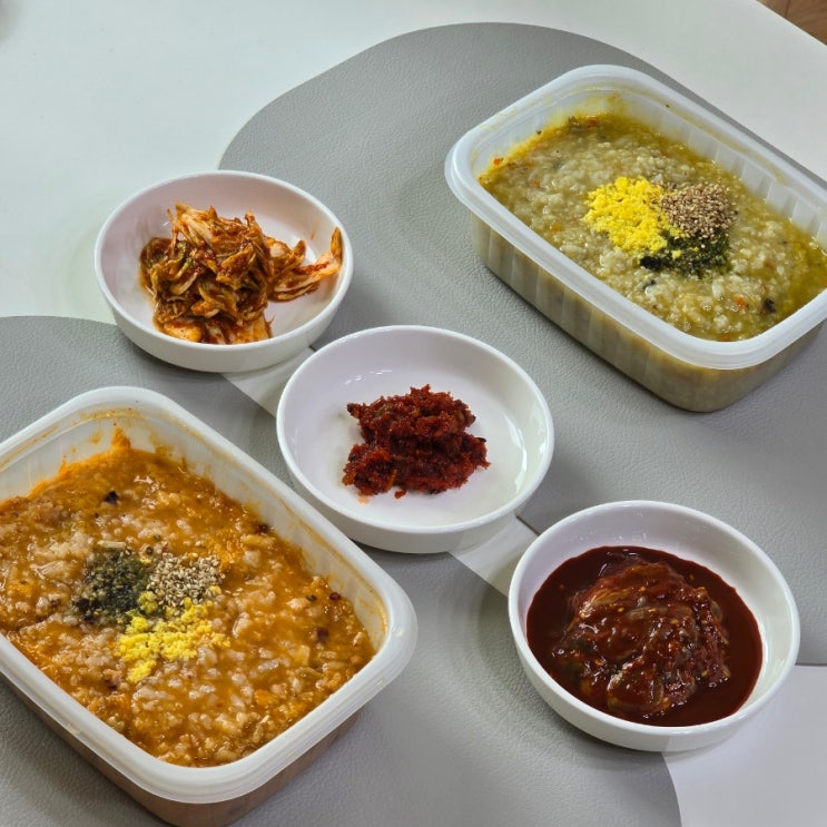 영양 가득 간편식 한그릇 바른죽 수제죽