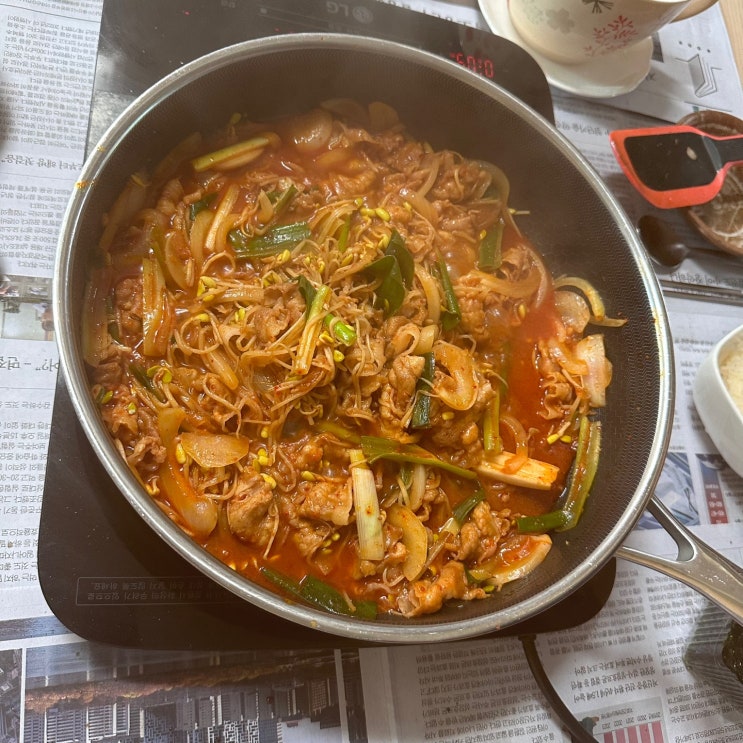 대패삼겹 콩나물 불고기!!! 대패삼겹 콩나물 불고기!!!