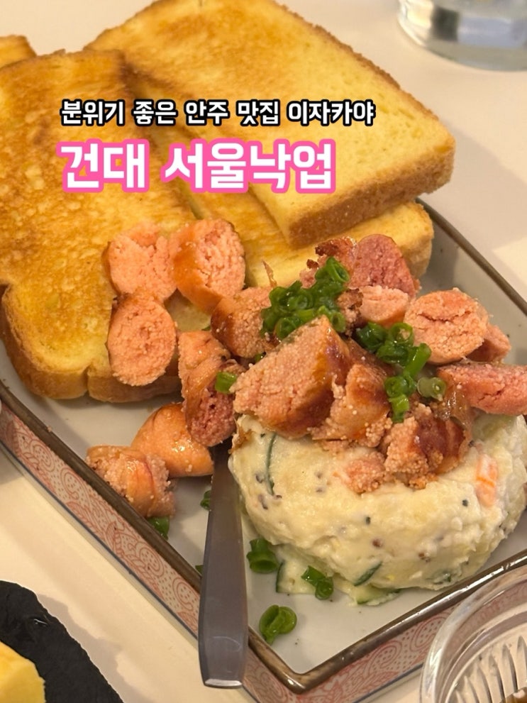  건대 서울낙업_건대 분위기 좋은 안주 맛집 이자카야