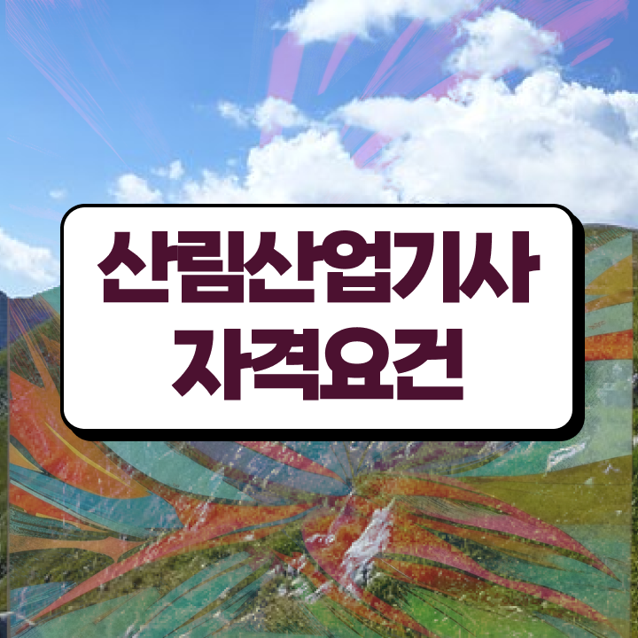  산림산업기사 공부방법 산림산업기사 시험자격 학점은행제로 빠르게 성공한 노하우
