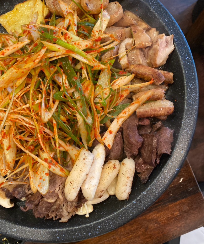  숙대 소곱창 맛집 직접 만든 파무침과 함께 먹는 한우파곱창