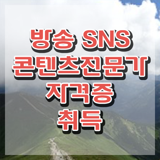  SNS마케팅프로그램 , 방송sns콘텐츠전문가 자격증 온라인으로 간단히 합격정보 핵심 정보 가득