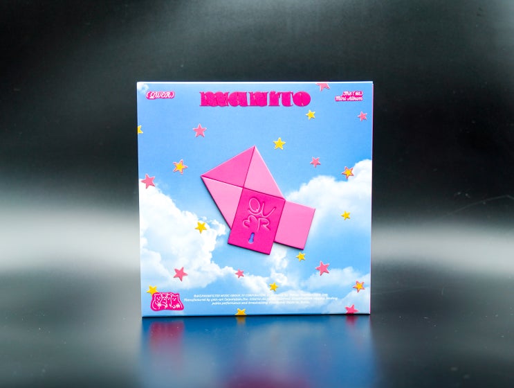  큐더블유이알, 미니 1집 마니또(고민중독) 시크릿 버전 박스 패키지 앨범 언박싱 [QWER, 1st EP(Mini) Album Secret Ver. Unboxing]