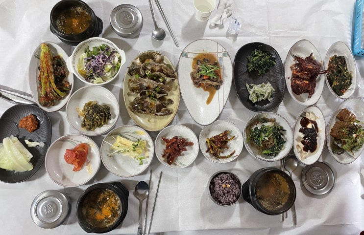  [대청댐 맛집]청주 현도면 한정식 '해뜨는집' 엄마집밥 정식 솔직한 후기