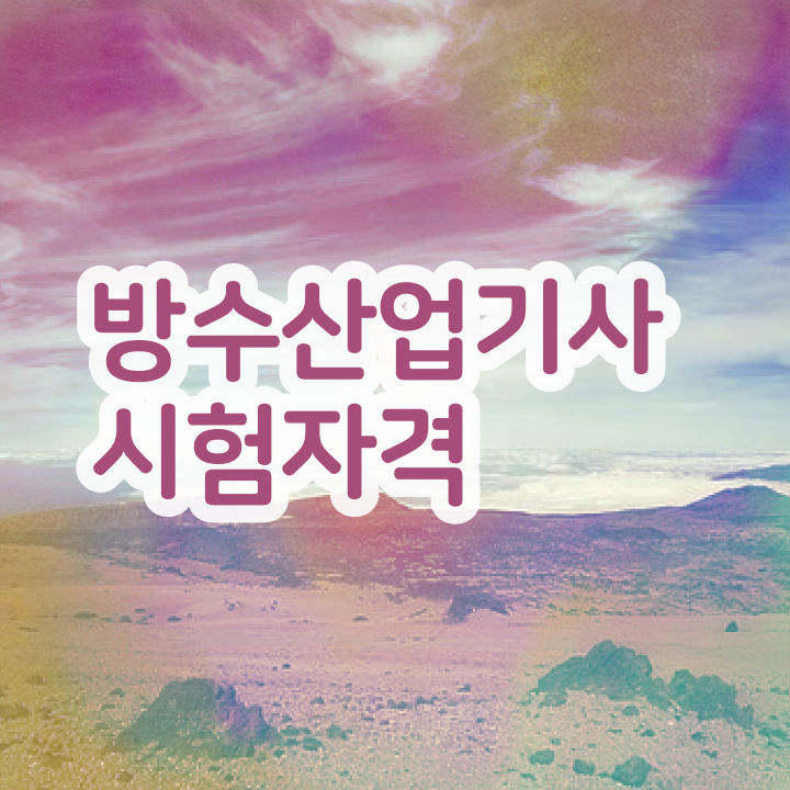  방수산업기사 자격요건 집에서 온라인으로 15주 동안 준비한 방법