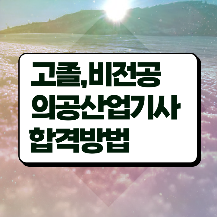  의공산업기사 응시조건 온라인 수업으로 1학기에 완료한 전략