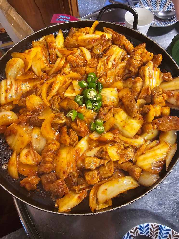  [광주/용봉동] 전대후문 돼지김치구이 맛집 정통집 전남대점