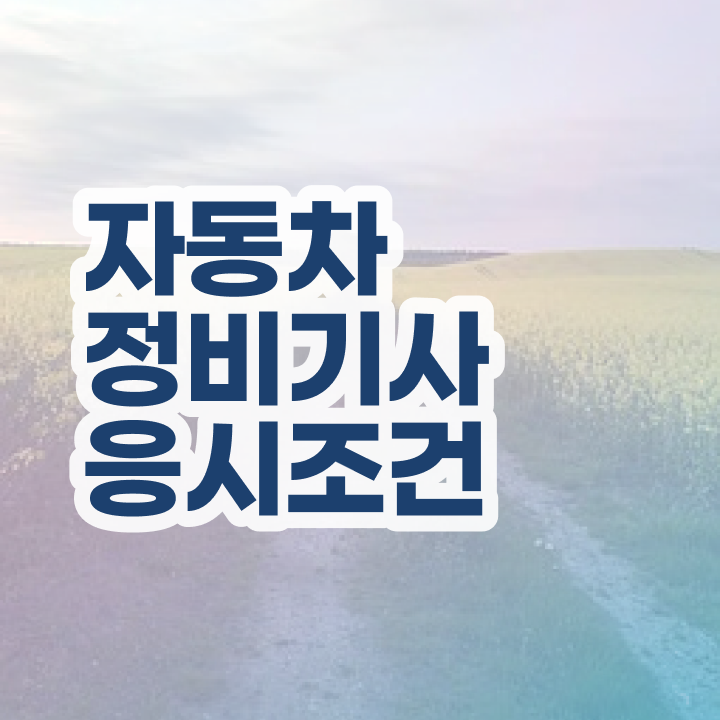  자동차정비기사 자격 자동차정비기사 시험자격 학점은행제로 15주만에 성공한 비법
