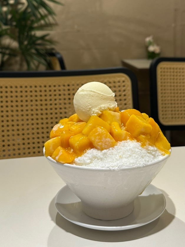  서울 성수 망고빙수 맛집: 기댈빙 망고빙수(내돈내산)