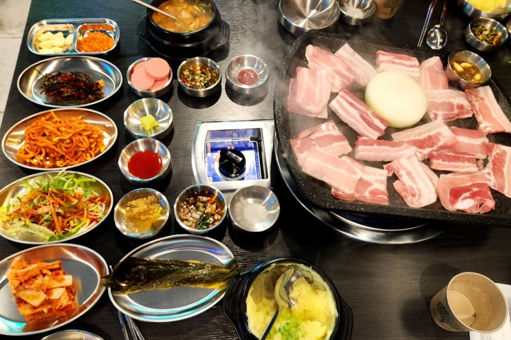  공릉역 미나리삼겹살 맛집 청담돈가 냉삼 생삼 맛집