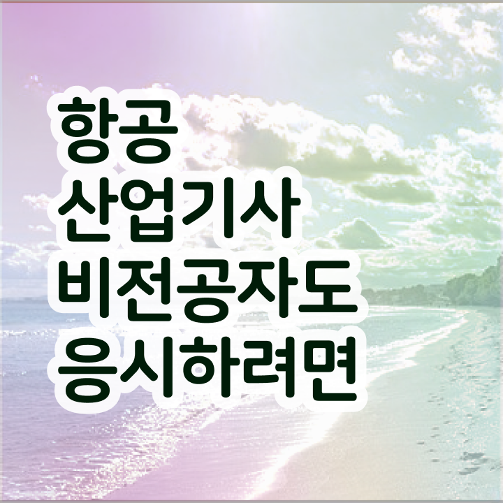  항공산업기사 필기시험 준비물 항공산업기사 시험자격 온라인으로 단기간에 완료한 팁