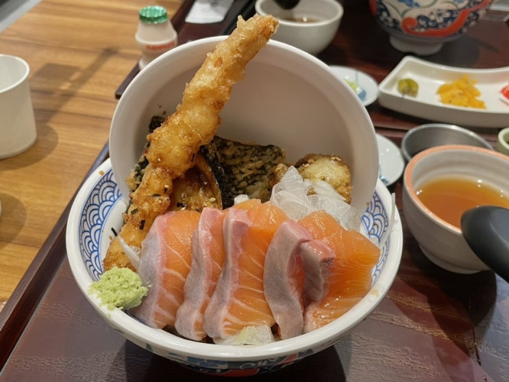  평택고덕맛집 PPO 텐동 덮밥 우동 오또상텐동