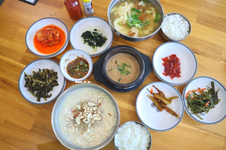  강원도 속초 초당순두부 김정옥 할머니 본점 플라자cc설악 맛집 강추!