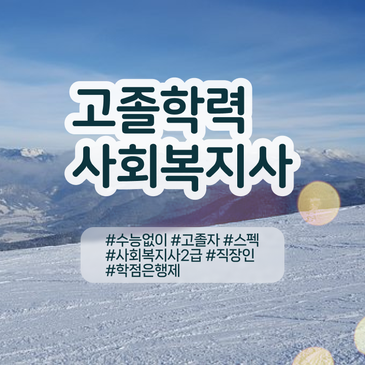  2024년사회복지공무원 .
