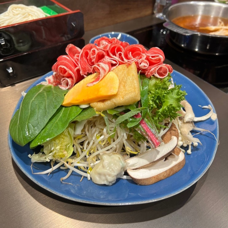  [샤브테이블]잠실 롯데백화점 지하 오픈다이닝펍 샤브샤브 맛집