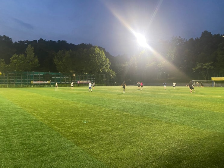  '거리 먼 값을 한다' 송파구 천마공원 축구장 방문 후기!
