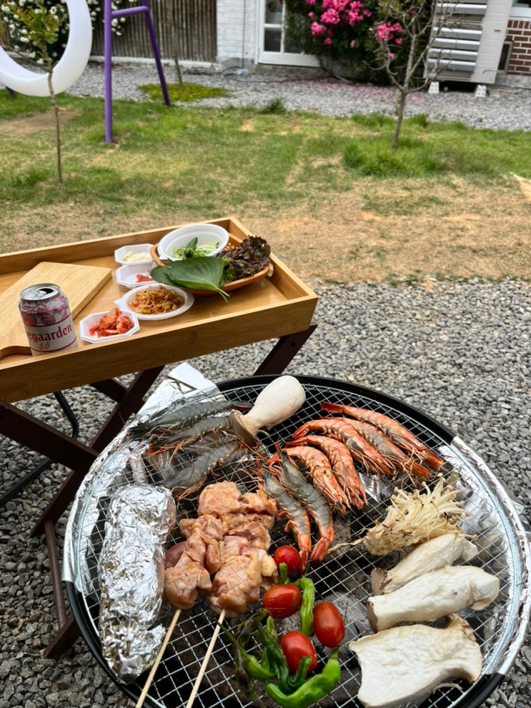  공주 맛집 공주 고기정원 자연 속 힐링 캠핑: 공주 고기정원에서의 특별한 주말