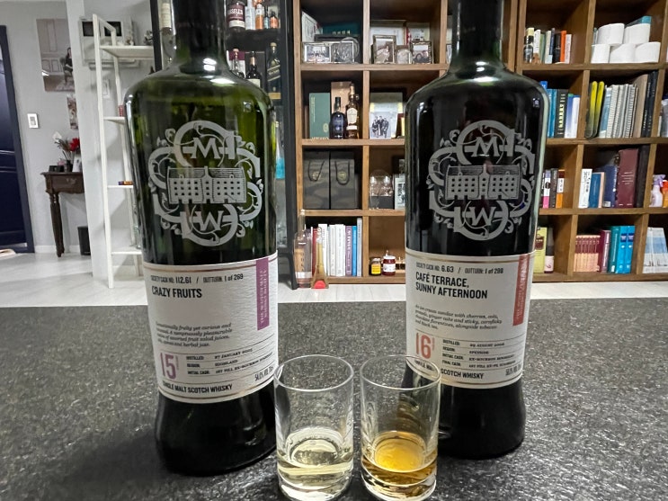  SMWS(Crazy fruits - 112.61, Cafe terrace, sunny afternoon - 6.61 리뷰) 및 가입후기