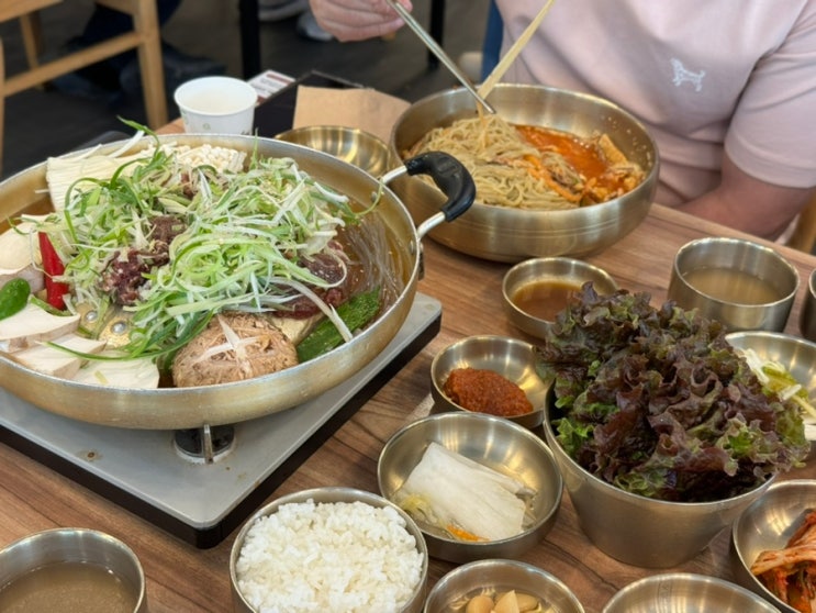  용인흥덕맛집 교동면옥 용인영덕점 독특한 육전냉면과 서울식불고기