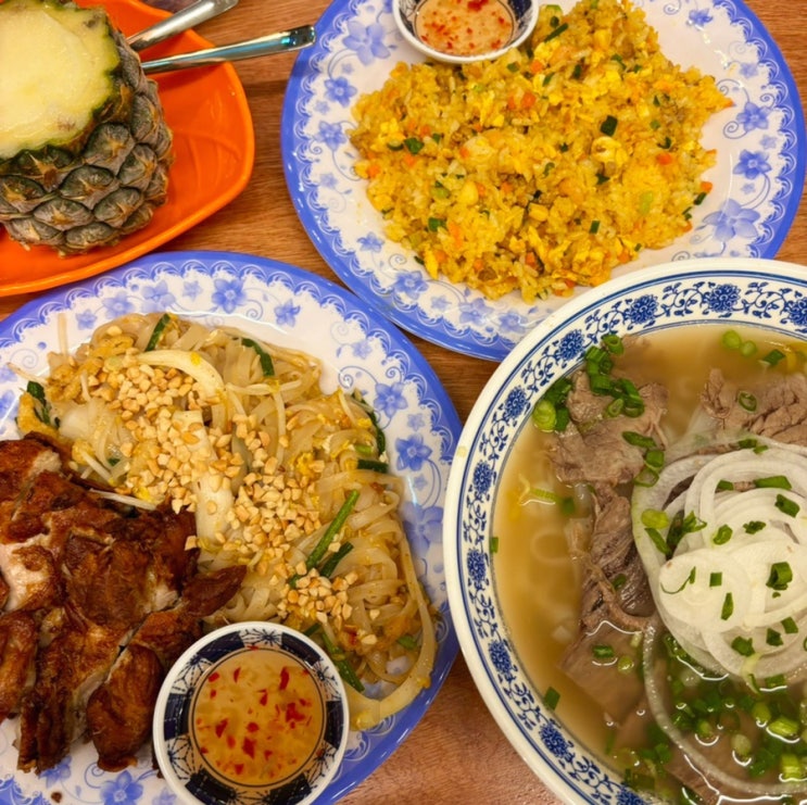  [수원 맛집] 수원역 롯데몰의 베트남 한상 쌀국수와 분짜 : 콴안다오