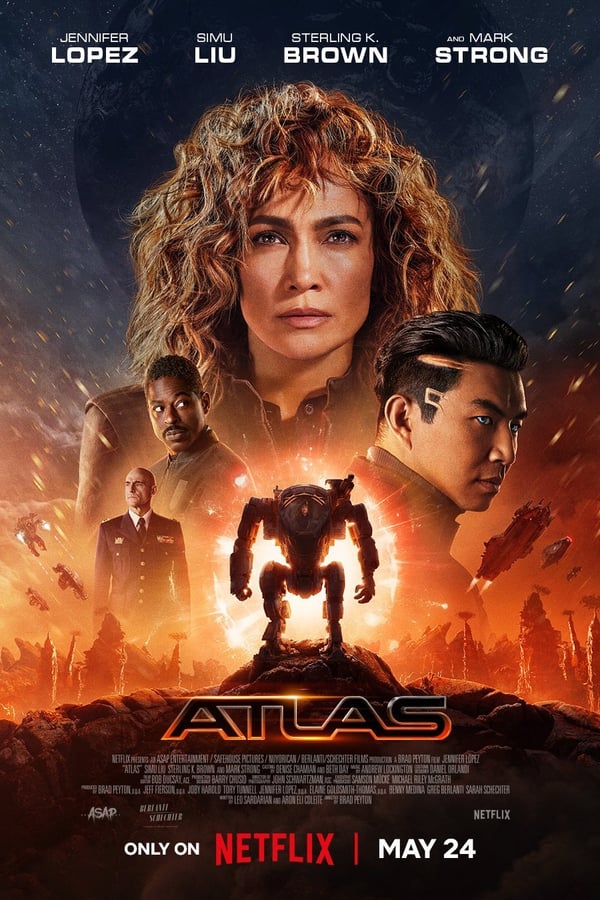  영화 아틀라스, Atlas 영화후기 리뷰 평점 줄거리 정보 출연진 넷플릭스