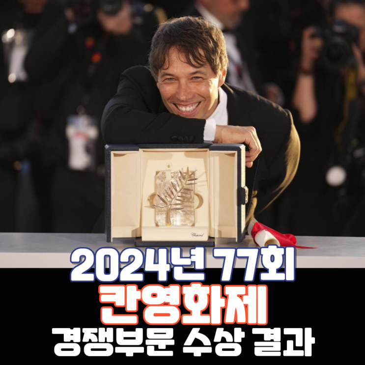  2024년 77회 칸영화제 경쟁부문 수상 결과