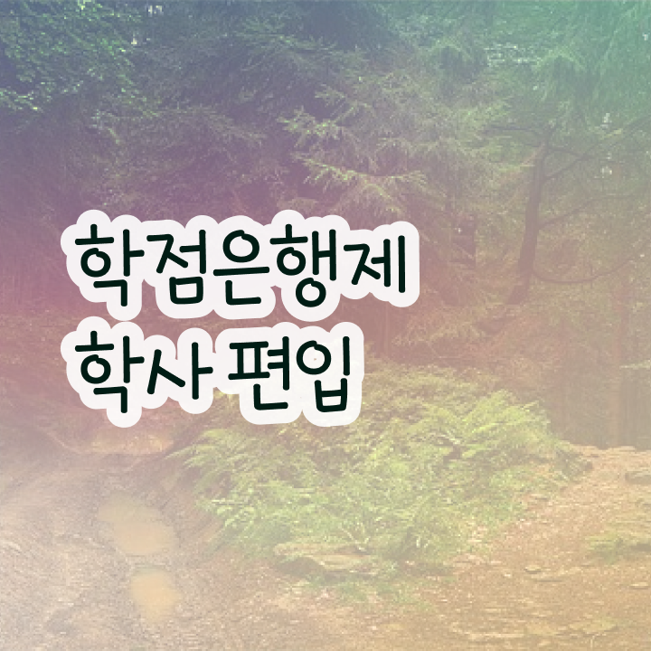 학점은행제 학점인정 , 전문학습멘토 이렇게 알고 연락하세요