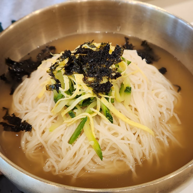  경주맛집 아화전통국수보문점 후기 #내돈내산 - 국수 면발이 살아있네!