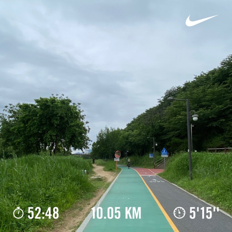  러닝로그_240525 10km 오런완
