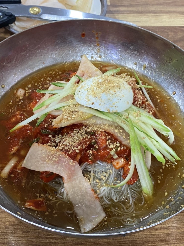  줄 서서 먹는 이수역 냉면 맛집 유정우 함흥냉면