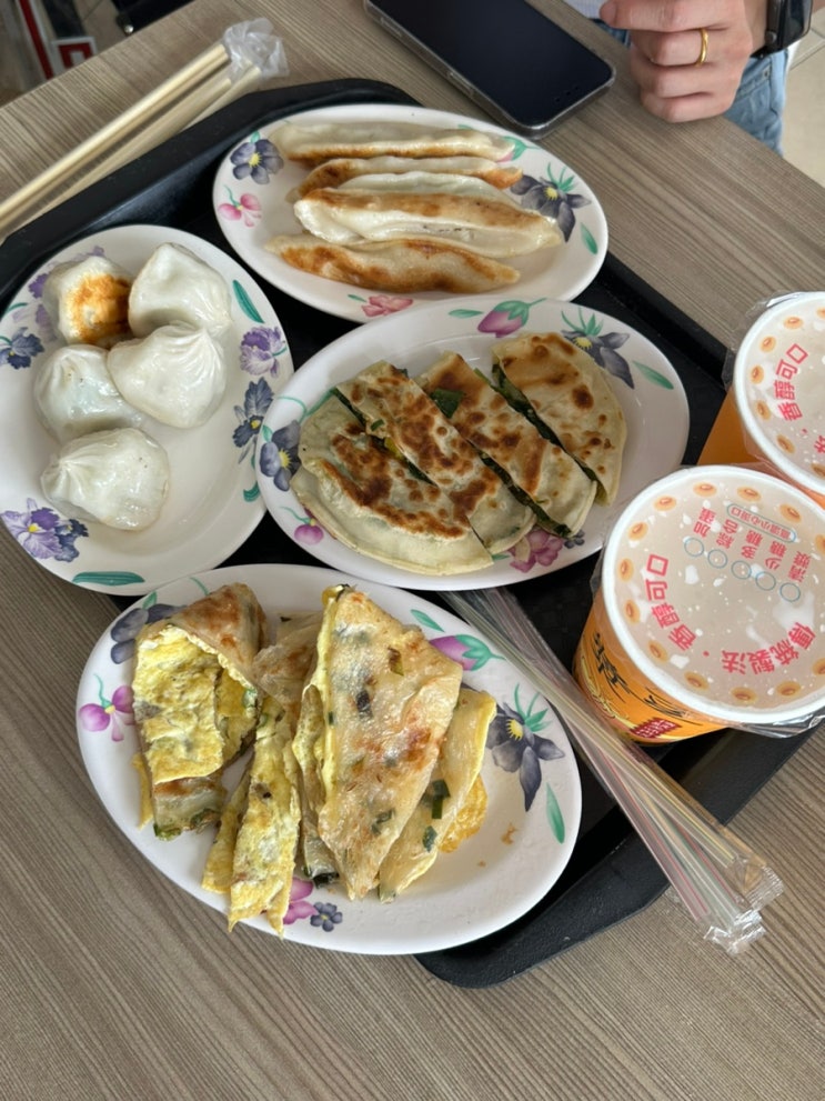  [대만] 다렌도우장다왕 達人豆漿大王 달인두유대왕 달인두장대왕 / 시저메트로타이베이 아침 조식, 24시 식당