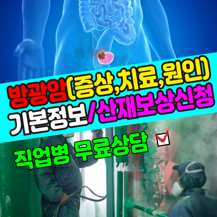  [기본정보] 방광암(증상,치료,원인) 직업병 산재보상신청 무료상담