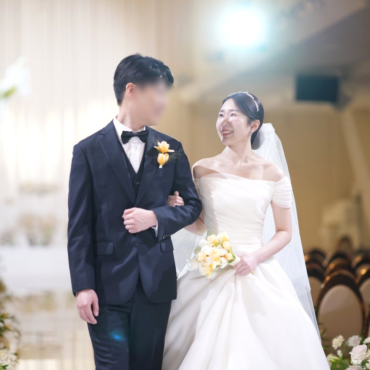  디아시 본식 당일 드레스 누브라 악세사리 베일 구두 후기