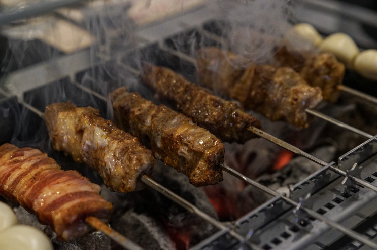 신촌양꼬치 맛있는 곳 경성양꼬치 신촌직영점! 양꼬치, 꿔바로우가 진짜 맛나요~