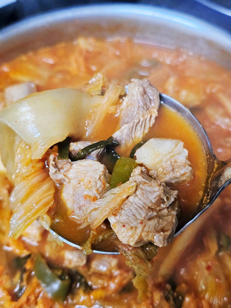  돼지고기 김치찌개 칼로리 만드는법 알아봐요!