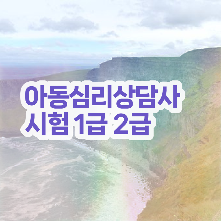  노인심리상담사 , 심리상담사 자격증 온라인으로 합격한 후기 및 취업