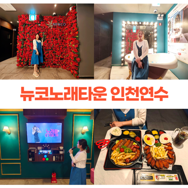 연수구 놀거리 예쁜 포토존 맛있는 안주 뉴코노래타운 인천연수점 연수구 놀거리 예쁜 포토존 맛있는 안주 뉴코노래타운 인천연수점