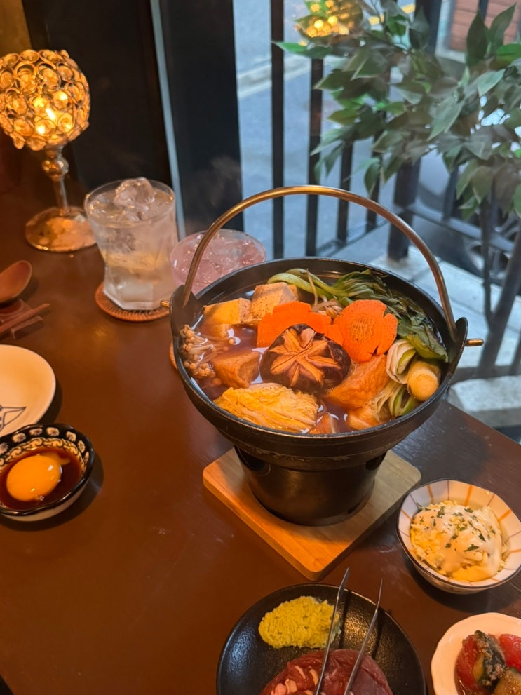  [서울/합정] 조용한 이자카야 하이볼+스키야키 맛집 ‘심야식당 오밤중’