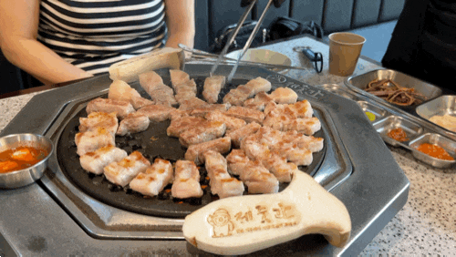 삼겹살이 맛있는 주안고깃집 제줏간 가족외식