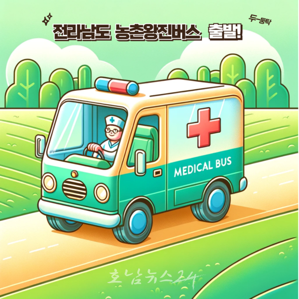  전남도-시군-농협 협업으로 농촌왕진버스 달린다, 농촌 의료 사각지대 해소