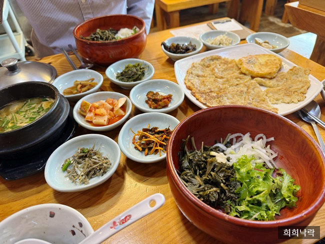  강화도맛집 마니산산채 루지 타러 왔지