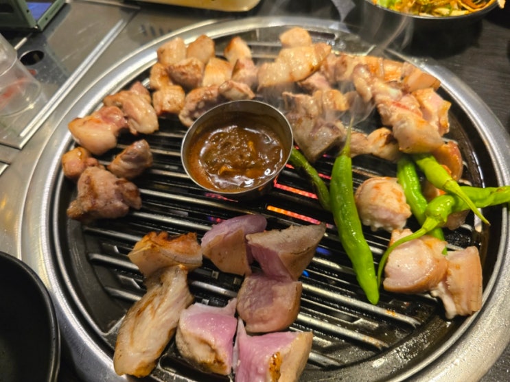  대전 둔산동 맛집 오백돈 고기집에서 가족모임 후기