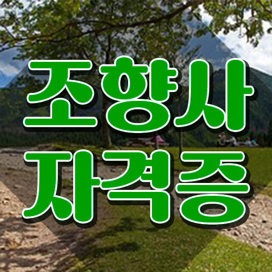  조향사 1급 , 단기간에 조향사자격증 합격 후기